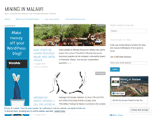 Tablet Screenshot of mininginmalawi.com